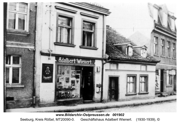 Seeburg, Geschäftshaus Adalbert Wienert