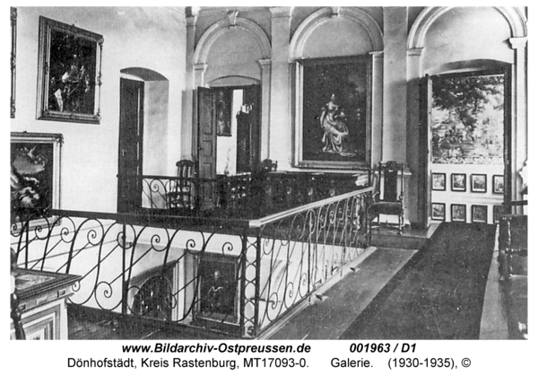 Dönhofstädt, Schloß, Galerie