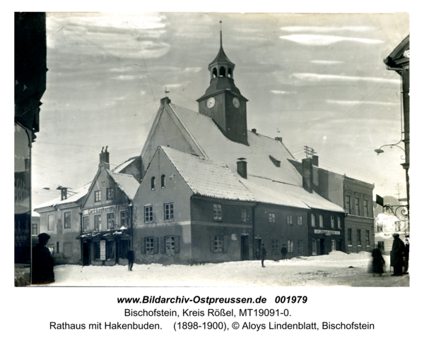 Bischofstein, Rathaus mit Hakenbuden