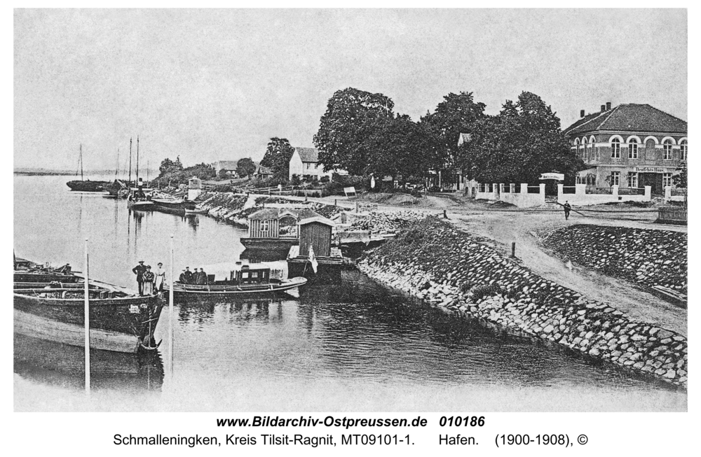 Schmalleningken, Hafen