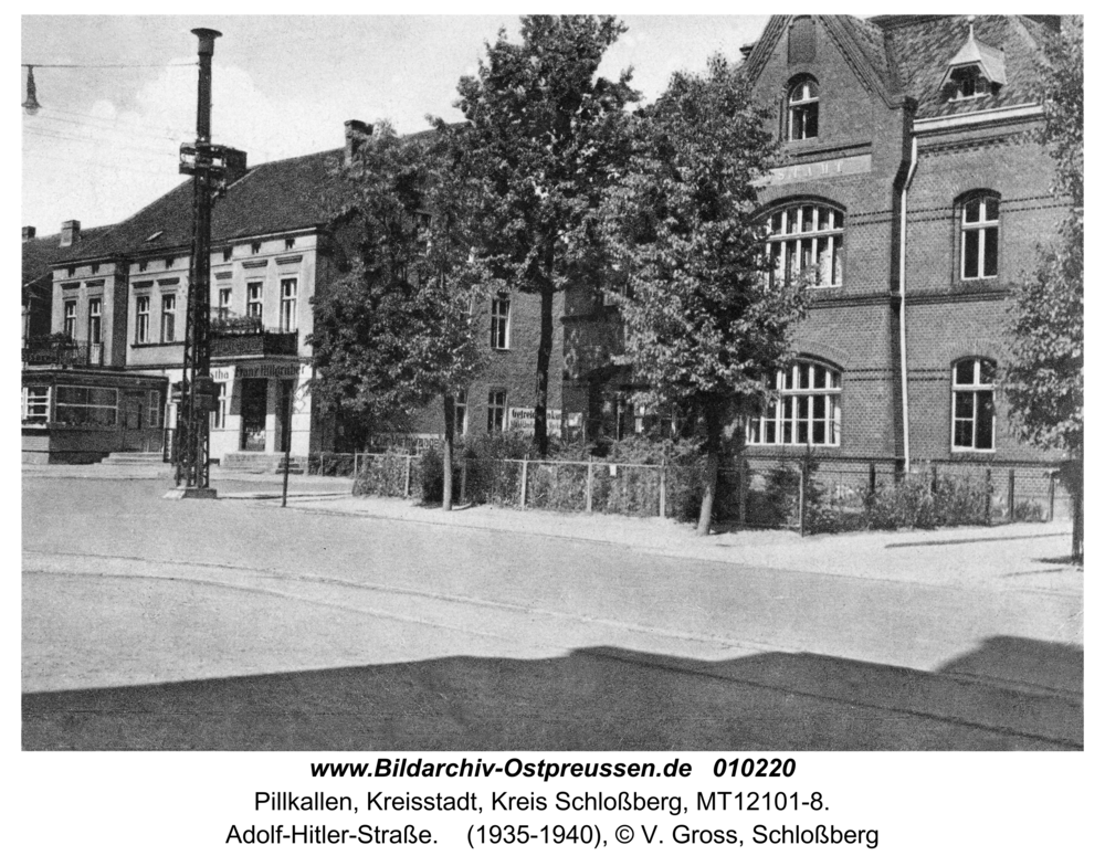 Schloßberg, Adolf-Hitler-Straße