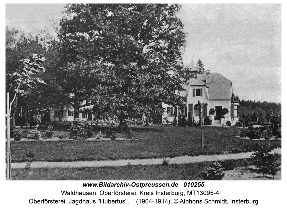 Waldhausen Kr. Insterburg, Oberförsterei, Jagdhaus "Hubertus"