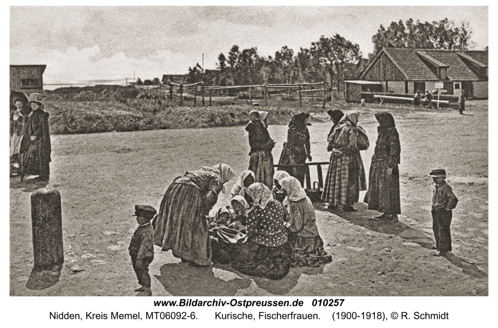 Nidden, Kurische, Fischerfrauen