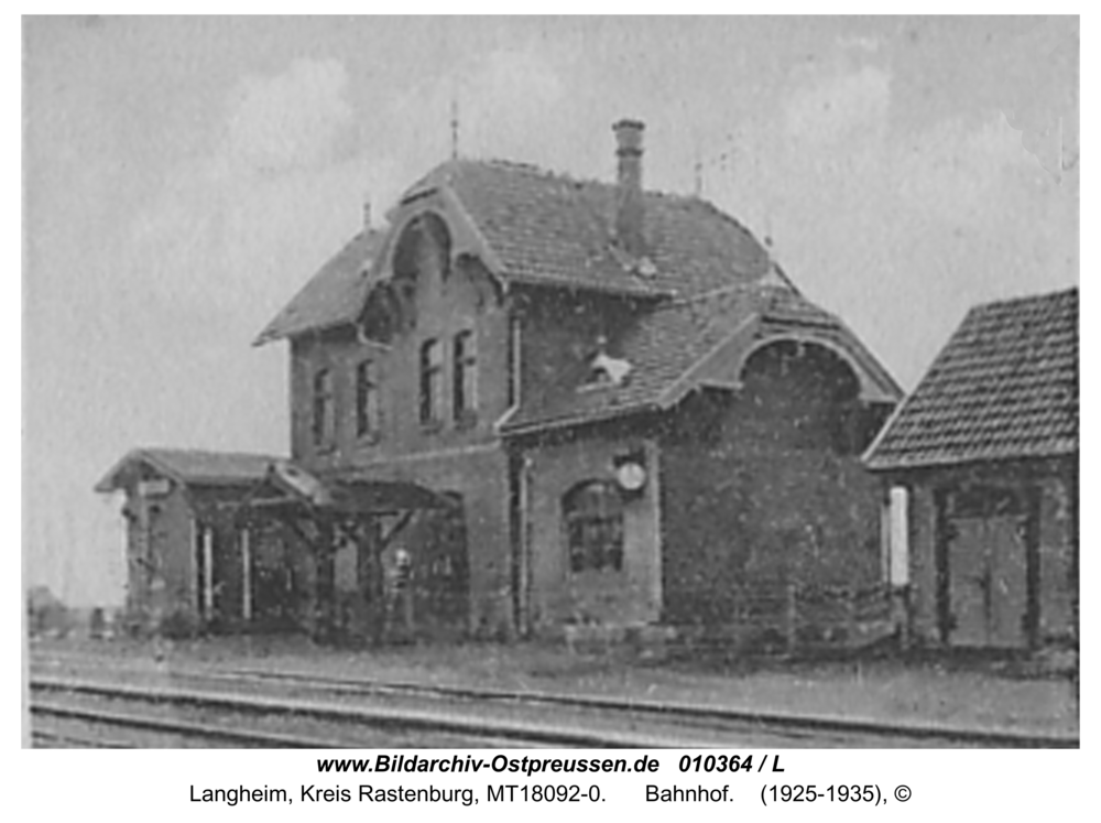Langheim, Bahnhof