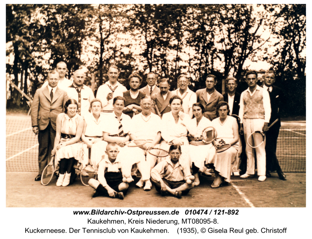 Kuckerneese. Der Tennisclub von Kaukehmen