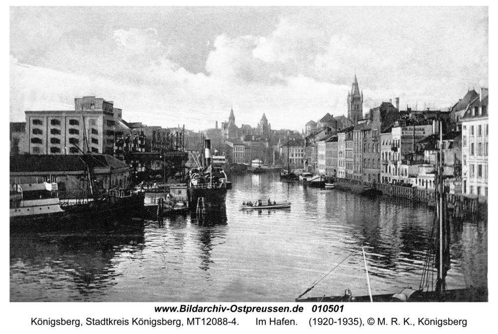 Königsberg, Im Hafen