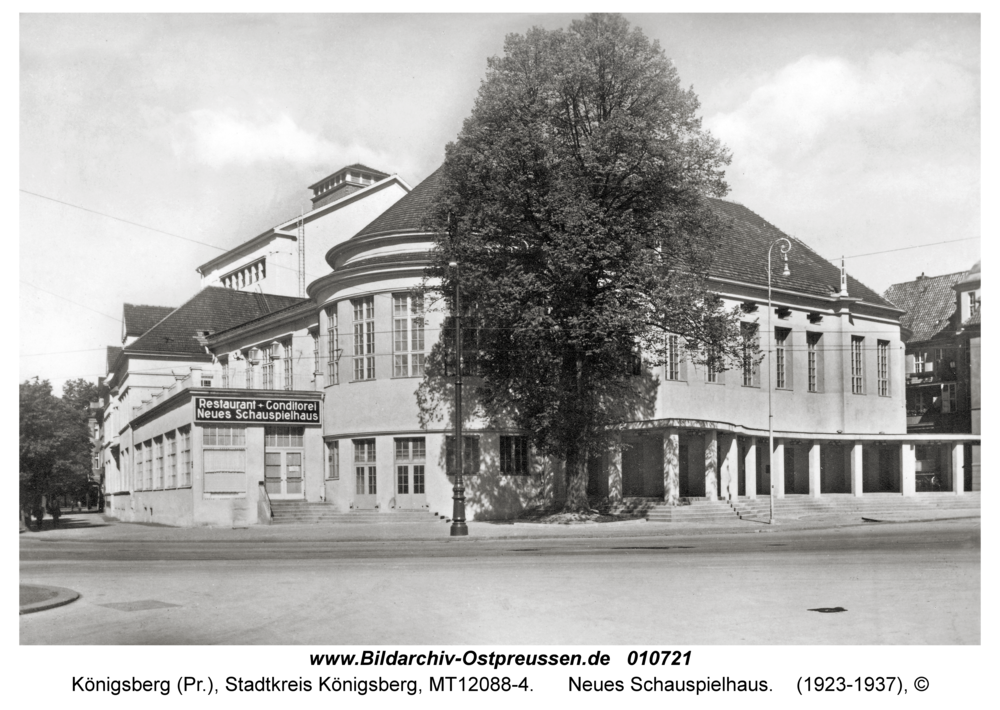 Königsberg, Neues Schauspielhaus