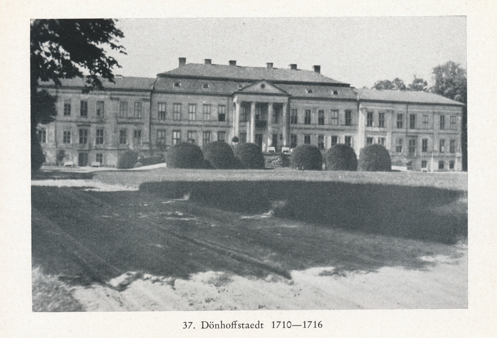 Dönhofstädt, Schloß 1710-1716