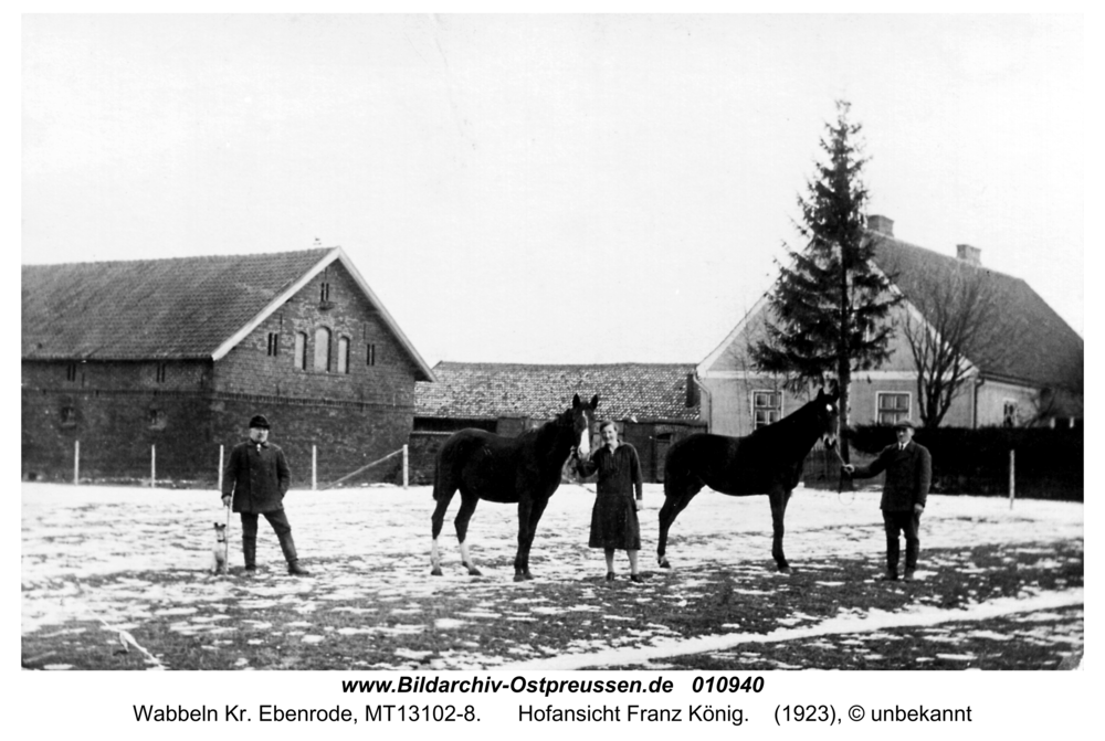 Wabbeln, Hofansicht Franz König