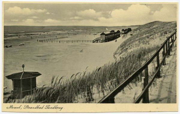 Sandkrug Stadtkr. Memel, Badestrand