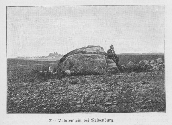 Neidenburg, Der Tatarenstein bei Neidenburg