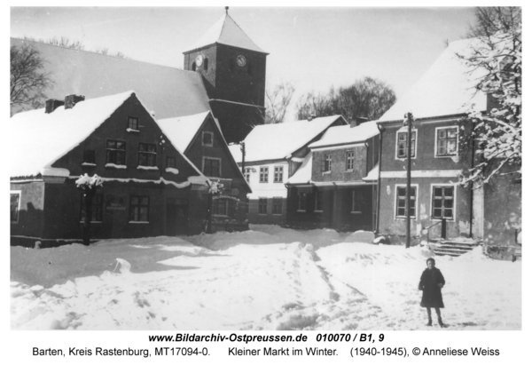 Barten, Kleiner Markt im Winter