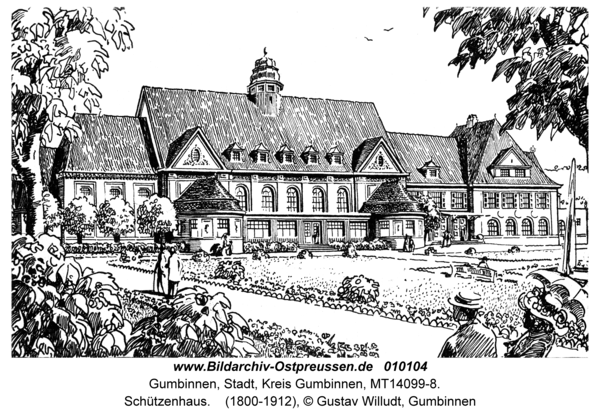 Gumbinnen, Schützenhaus