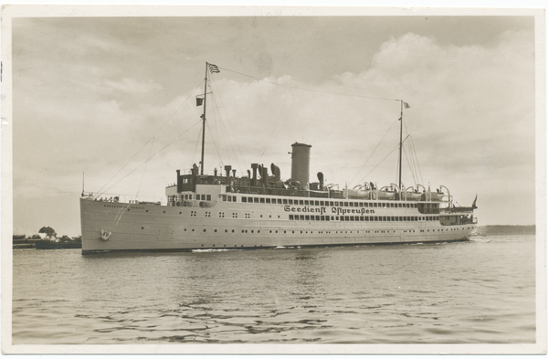 Ostpreußen, Seedienst Ostpreußen, Motorschiff "Hansestadt Danzig", Norddeutscher Lloyd, Bremen