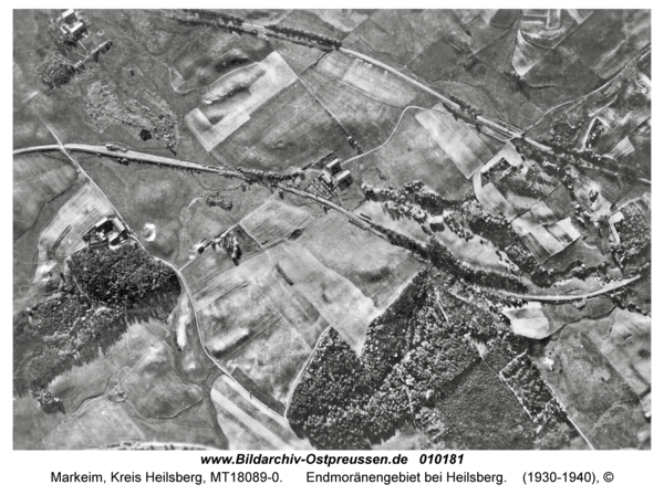 Kreis Heilsberg, Endmoränengebiet bei Heilsberg