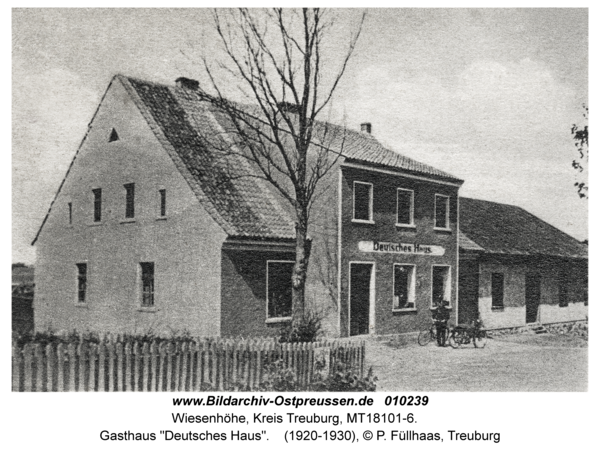Wiesenhöhe, Gasthaus "Deutsches Haus"