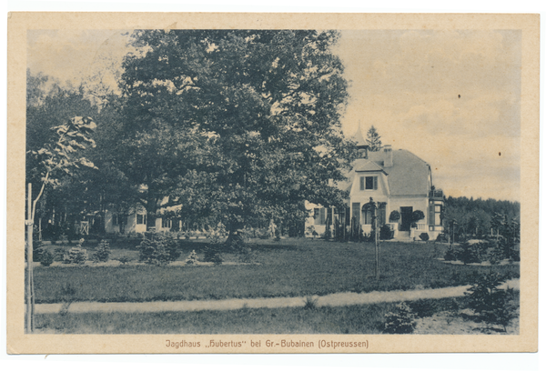 Waldhausen Kr. Insterburg, Oberförsterei, Jagdhaus "Hubertus"