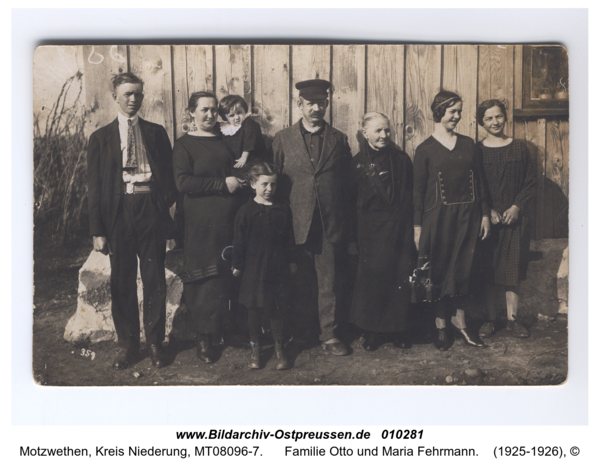 Motzwethen, Familie Otto und Maria Fehrmann
