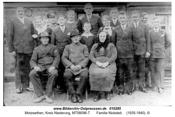 Motzwethen, Familie Nickeleit