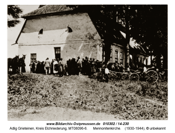 Adlig Grieteinen, Mennonitenkirche