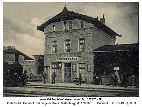 Dönhofstädt, Bahnhof