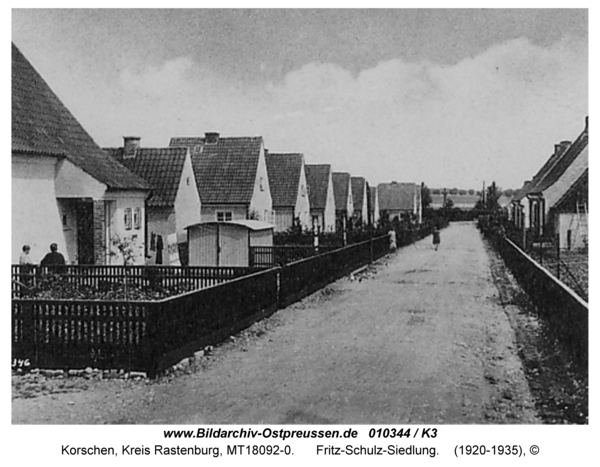 Korschen, Fritz-Schulz-Siedlung