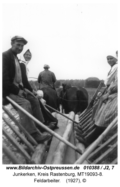 Junkerken, Feldarbeiter