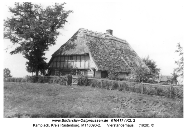 Kamplack, Vierständerhaus