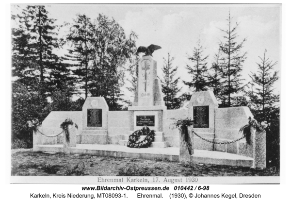 Karkeln, Ehrenmal