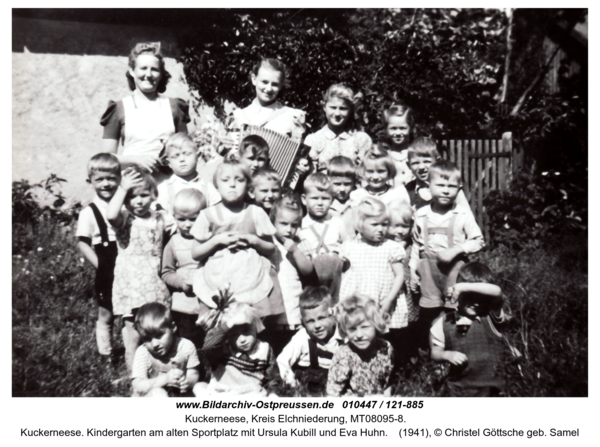 Kuckerneese. Kindergarten am alten Sportplatz mit Ursula Kubill und Eva Huhn