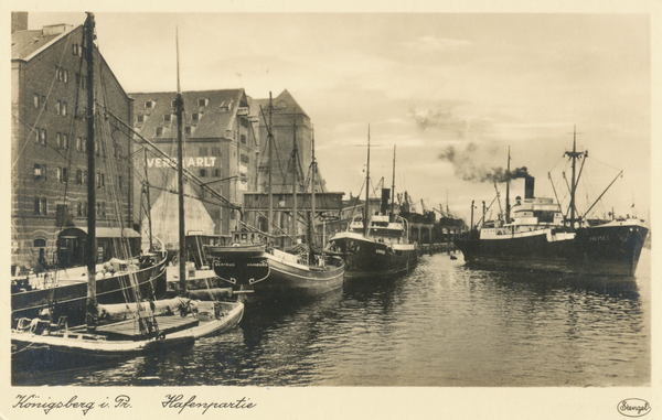 Königsberg, Hafen, Speicher an der Kranstraße