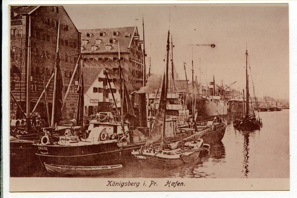 Königsberg, Innerer Hafen, Speicher an der Kranstraße