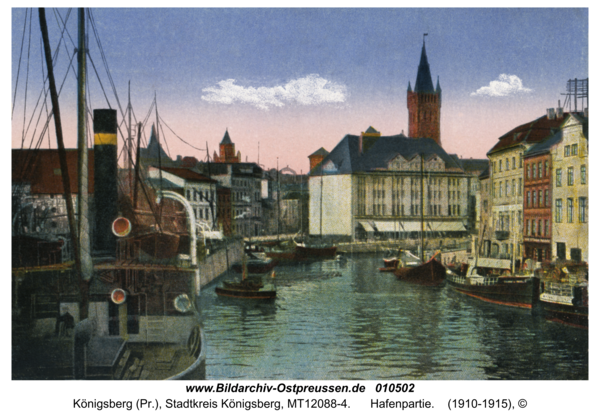 Königsberg, Hafenpartie