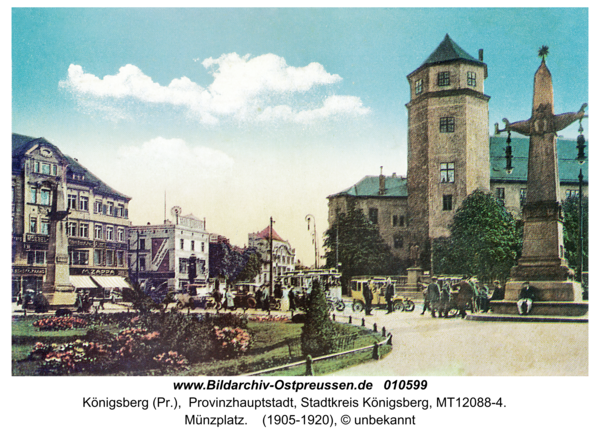 Königsberg, Münzplatz