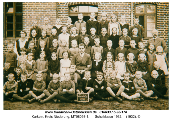 Karkeln, Schulklasse 1932