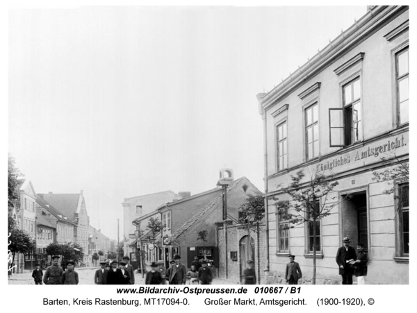 Barten, Großer Markt, Amtsgericht