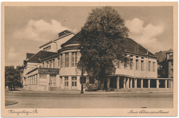 Königsberg, Neues Schauspielhaus