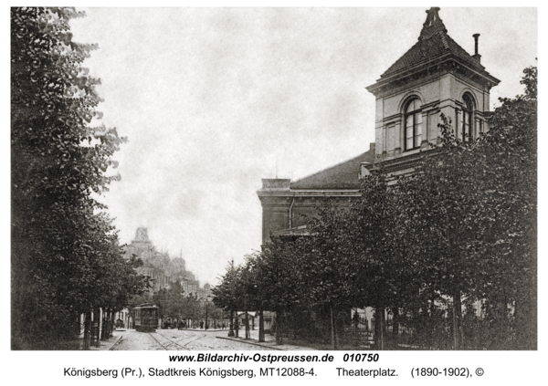 Königsberg, Theaterplatz