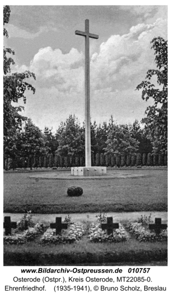 Osterode (Ostpr.), Ehrenfriedhof