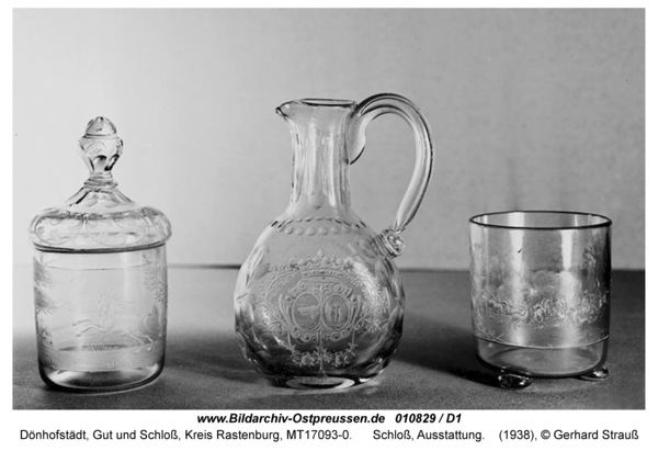 Dönhofstädt, Schloß, Ausstattung