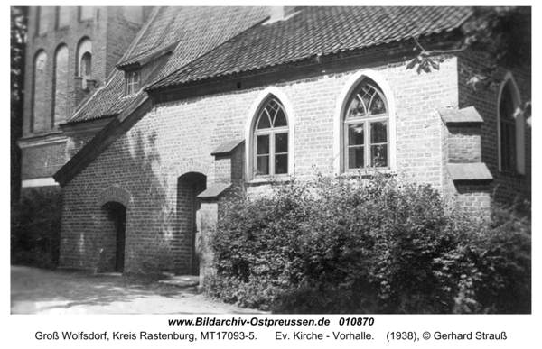 Groß Wolfsdorf, Ev. Kirche - Vorhalle