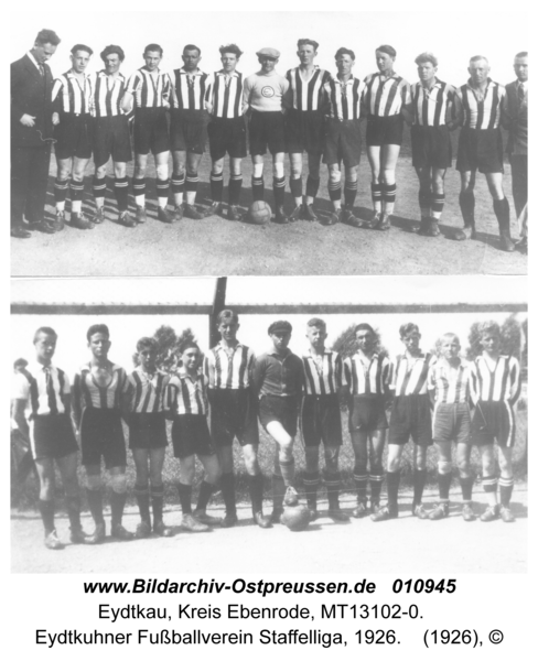 Eydtkau, Eydtkuhner Fußballverein Staffelliga, 1926