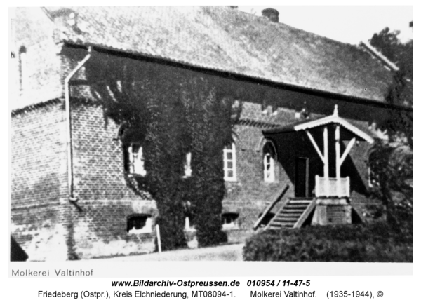 Friedeberg, Molkerei Valtinhof