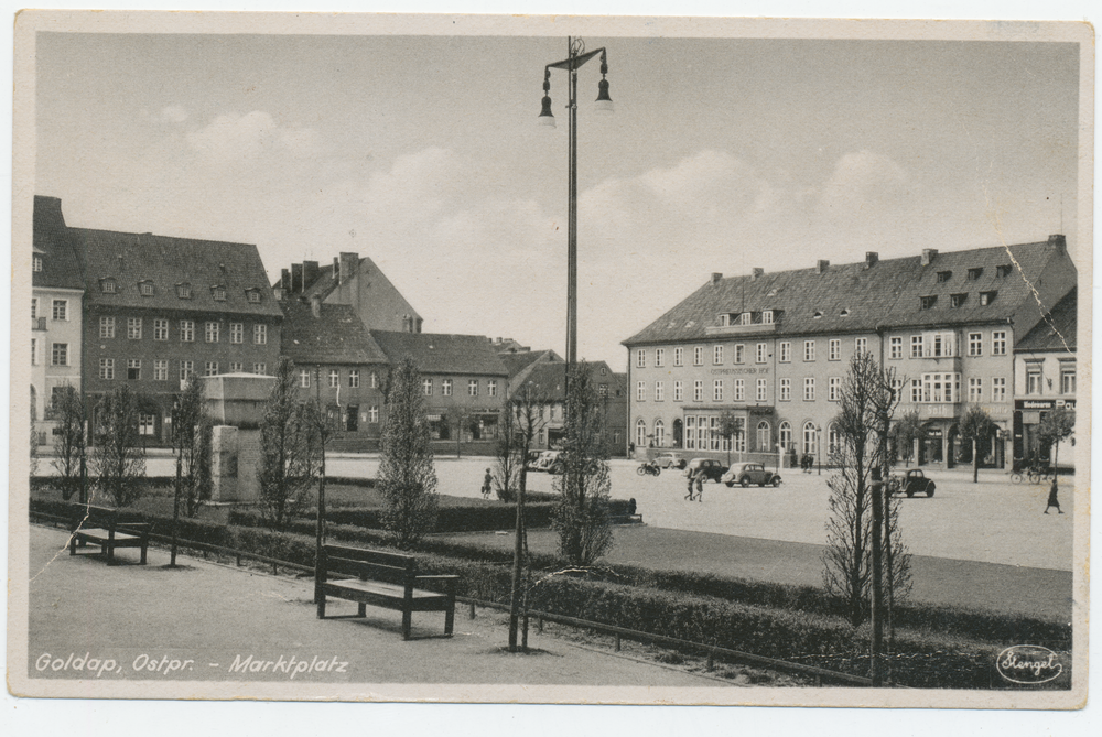 Goldap, Marktplatz