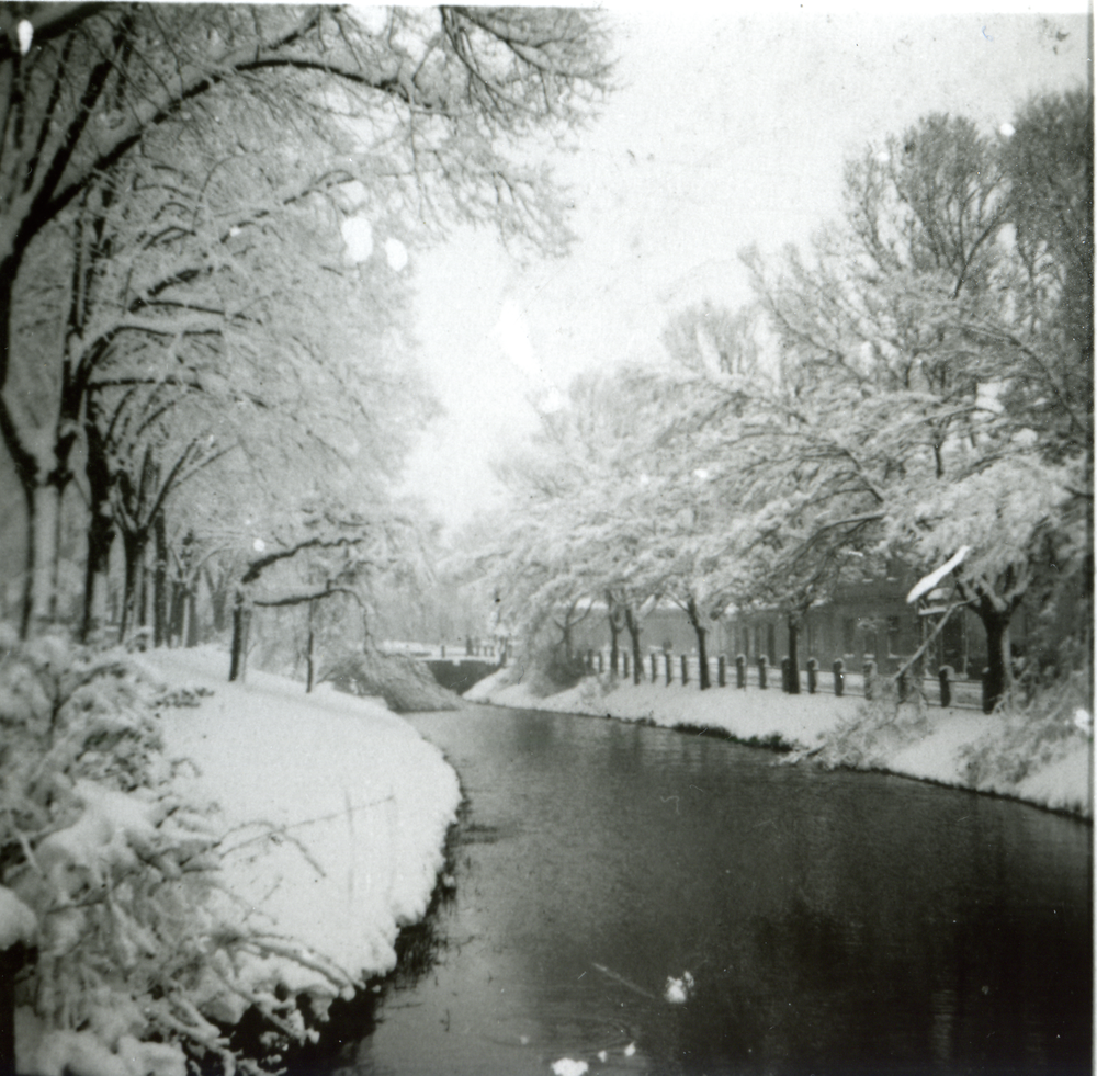 Bartenstein, Mühlenfließ (Winteraufnahme)