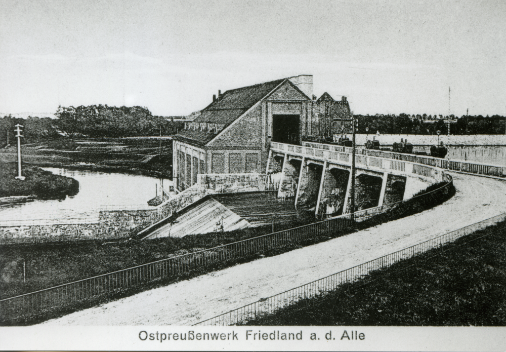 Friedland (Ostpr.), Ostpreußenwerk an der Alle