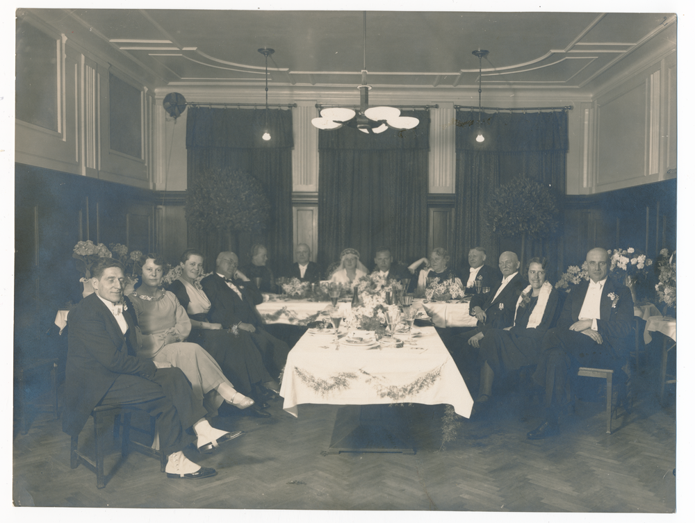 Lötzen, Stadt, Hotel "Deutsches Haus", Veranstaltungssaal, Hochzeitsfoto