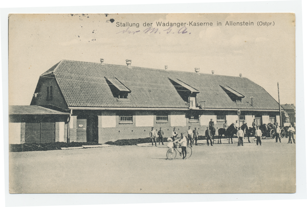 Allenstein, Wadanger-Kaserne, Stallungen