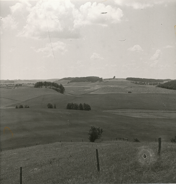 Nördliches Ostpreußen wo?, Landschaftsbild mit Feldern und Wäldern