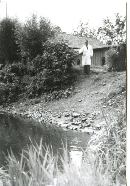 Bartenstein, Angeln in der Alle hinter dem Schlachthof